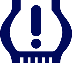 Indicator Icon - Low Tyre Pressure Warning Lamp