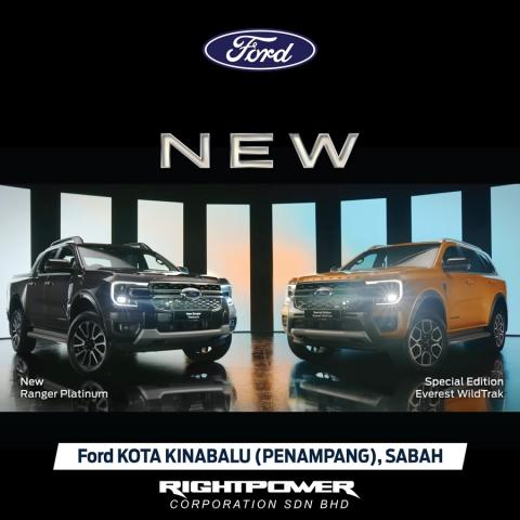 NEW! Ford Ranger Platinum &amp; Ford Everest WildTrak Now in Malaysia