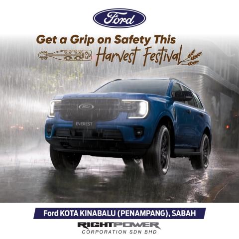 Ford Everest: Get A Grip On Road Safety This Harvest Festival