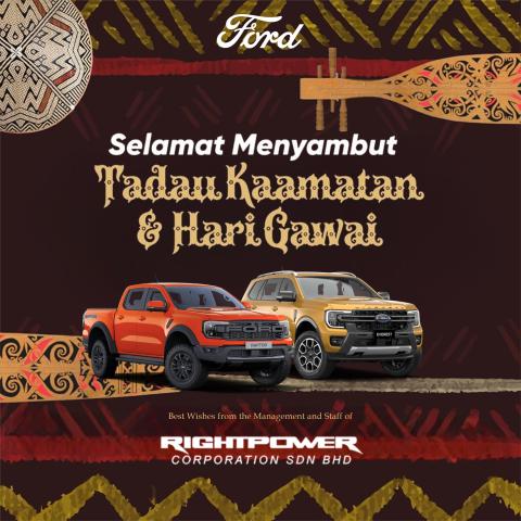 Selamat Pesta Kaamatan & Ari Gawai Dayak!