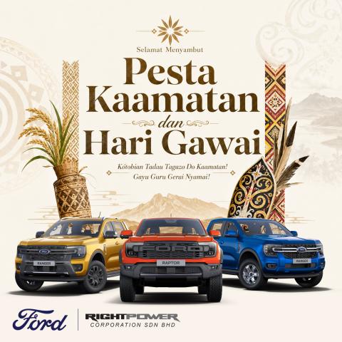 Selamat Menyambut Tadau Kaamatan &amp; Gawai Dayak!