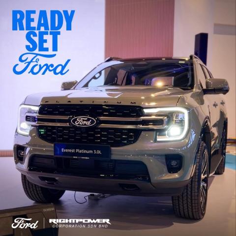 All-New Ford Everest Platinum 3.0L V6: The Peak of Flagship Luxury