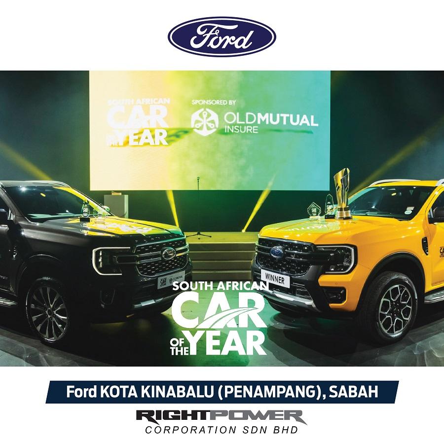 Next-Gen Ford Triumphs At South Africa’s Car of The Year 2023!