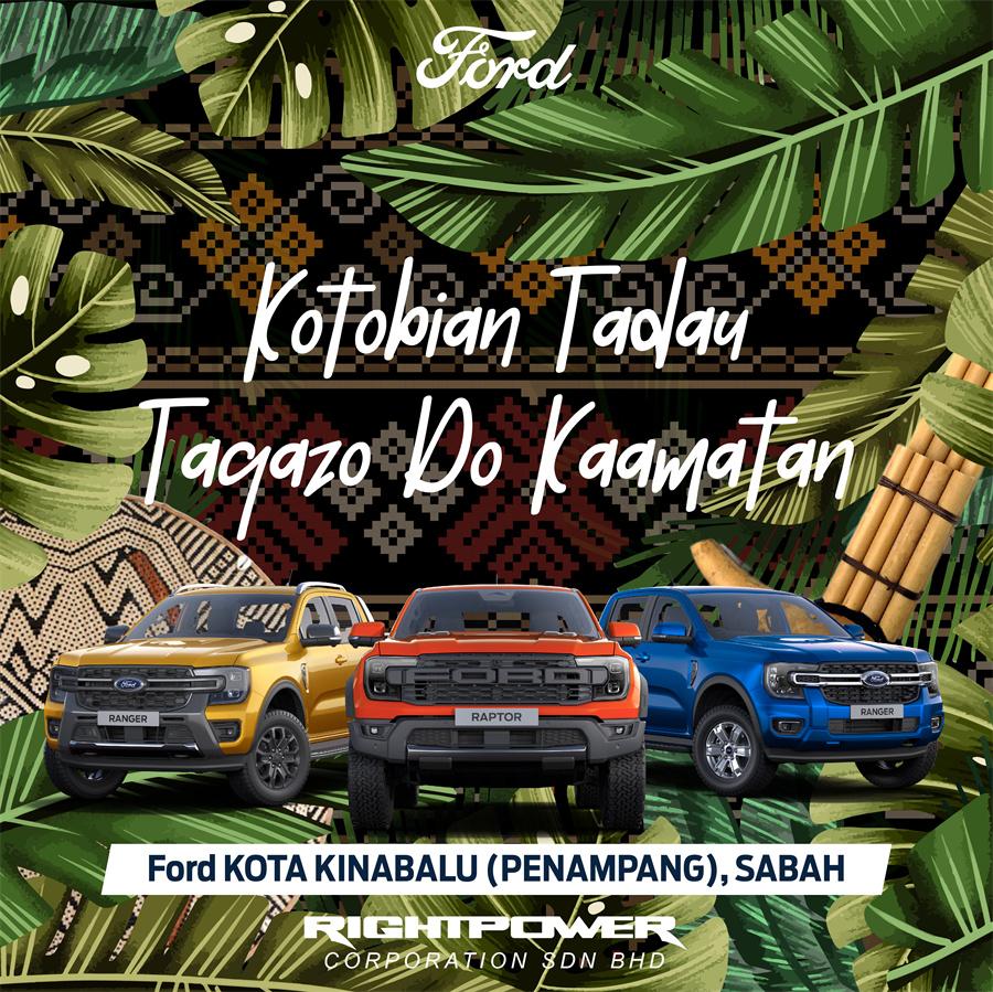 Happy Pesta Kaamatan & Hari Gawai Dayak!