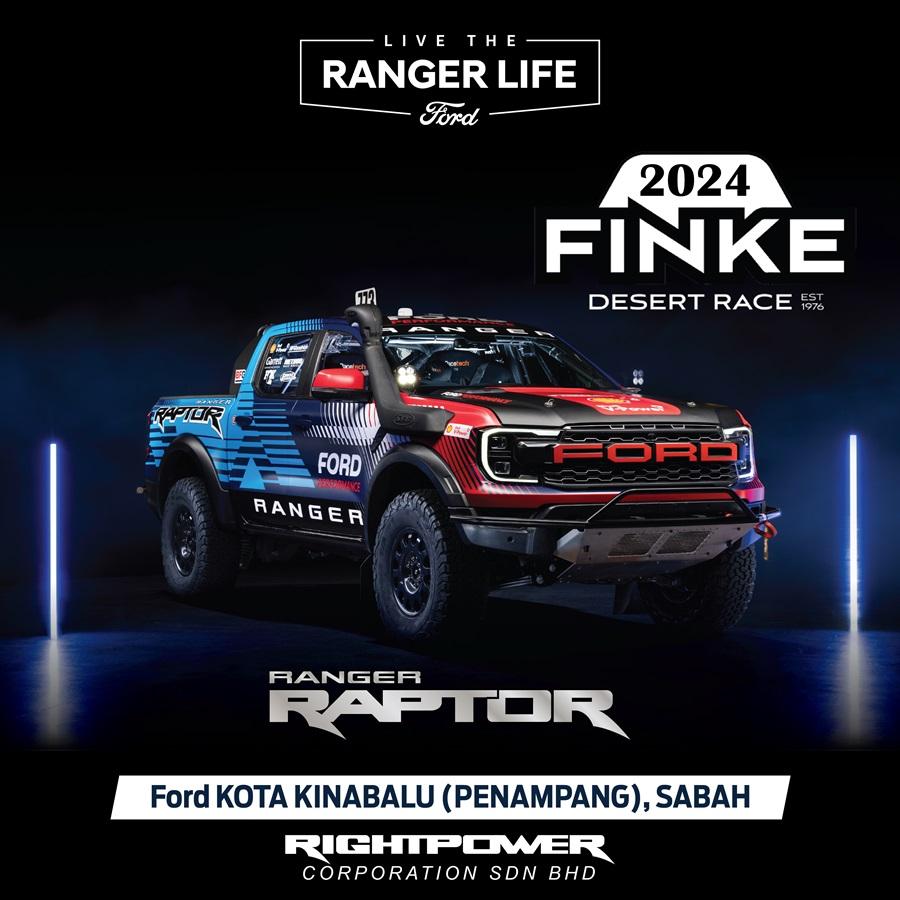 Ford Ranger Raptor Claims Back-to-Back Finke Desert Race Wins