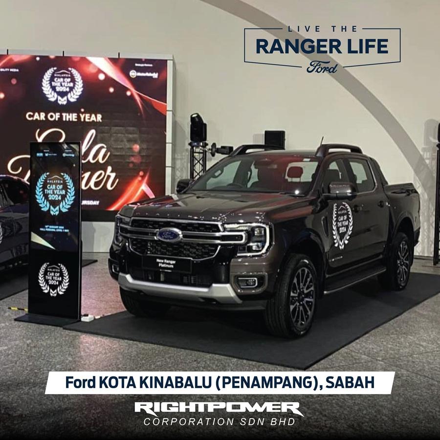 Ford Ranger Platinum Wins "Pickup Truck Of The Year" at MCOTY 2024!