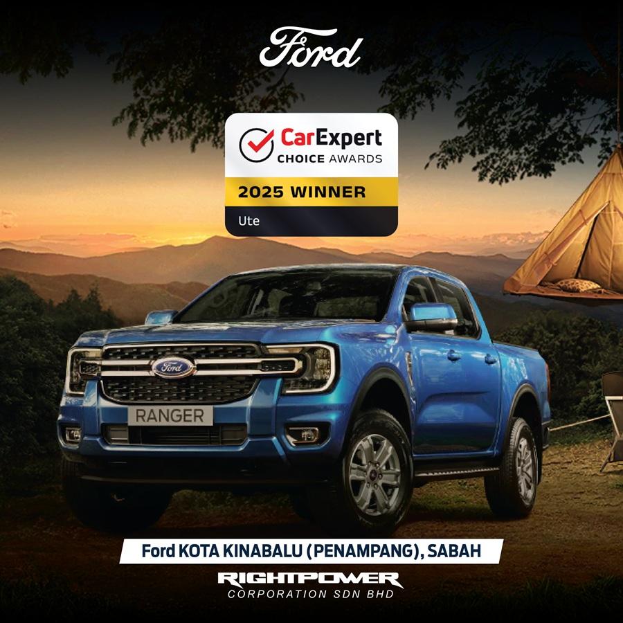 Ford Ranger Wins "Best Ute" at 2025 CarExpert Choice Awards!
