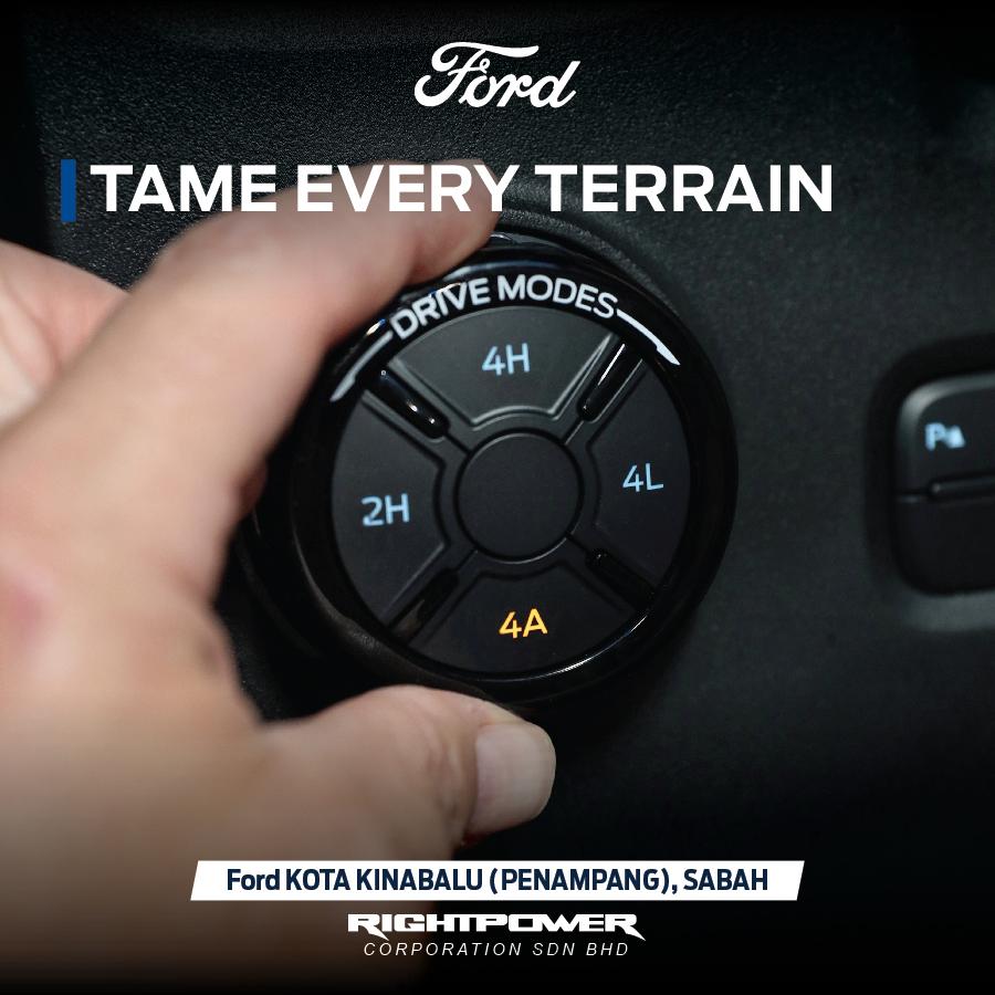 Tame Every Terrain: Ford Selectable Drive Modes