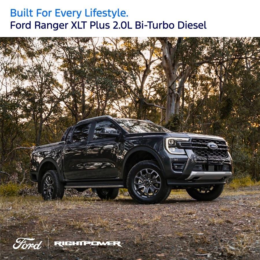 Built for Every Lifestyle: Ford Ranger XLT Plus 2.0L Bi-Turbo Diesel